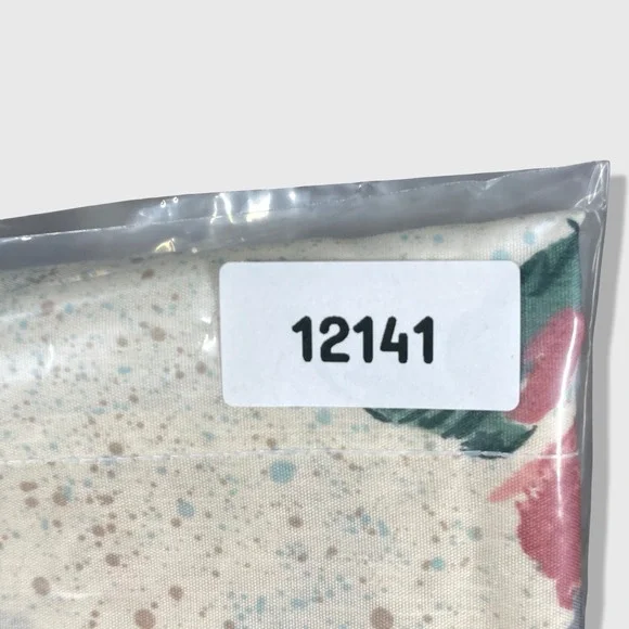 Unbranded Vintage Curtain Valance Unisex 30x17 Multicolor Floral Cottagecore - Picture 5 of 5